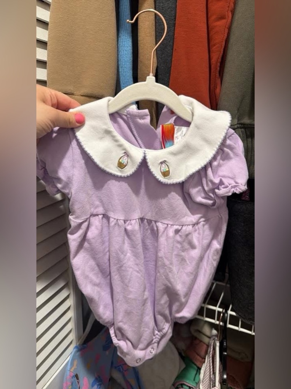 Girls Jellybean Smocks Easter Bubble